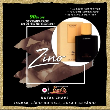 Perfume Similar Gadis 547 Inspirado em Zino Contratipo